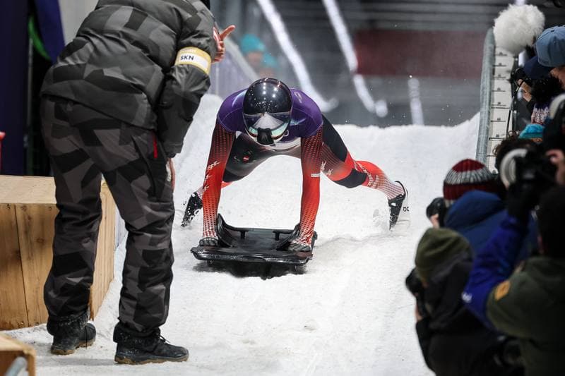 Skeleton. Olympic Winter Games Milano-Cortina 2026. Day 1. 14.02.2026