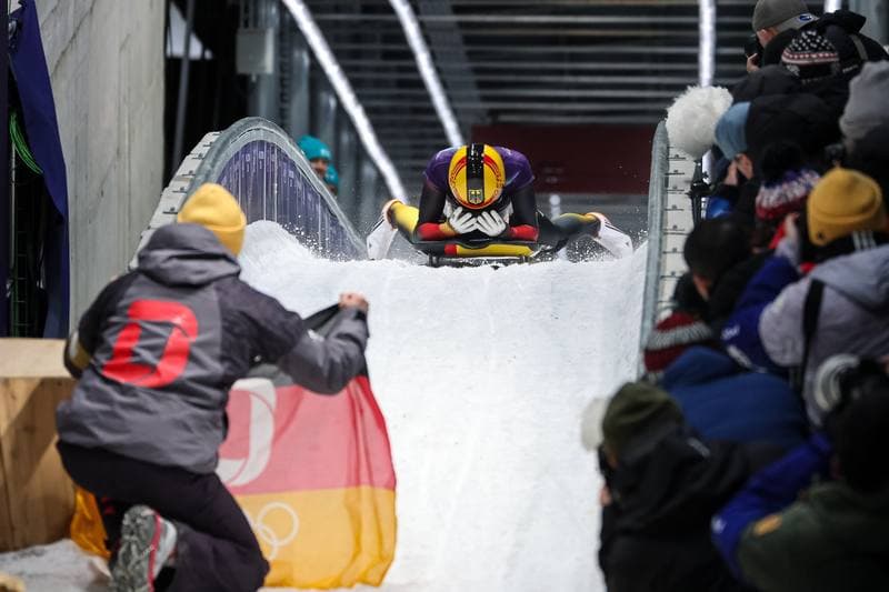 Skeleton. Olympic Winter Games Milano-Cortina 2026. Day 1. 14.02.2026