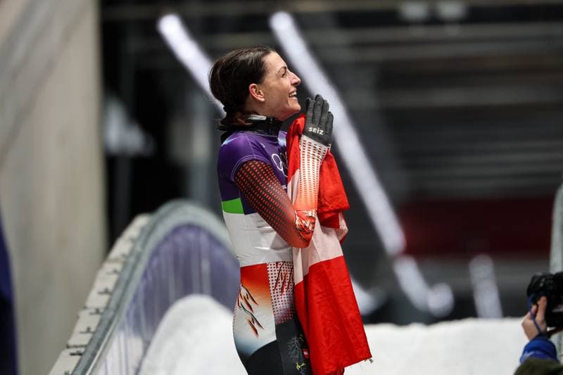 Skeleton. Olympic Winter Games Milano-Cortina 2026. Day 1. 14.02.2026