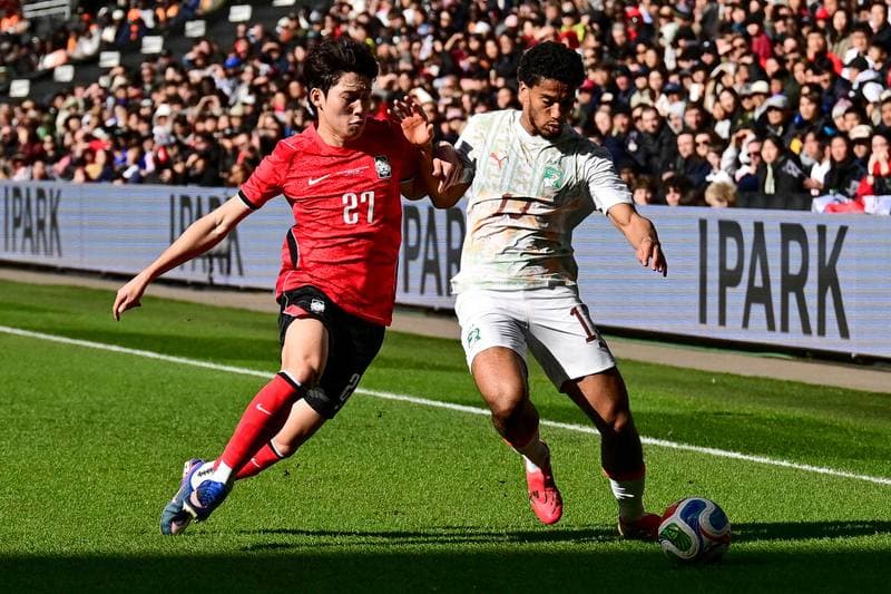 Football. Friendly Match. Korea Republic - Ivory Coast. 28.03.2026