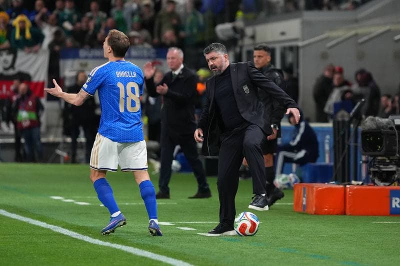 Football. FIFA World Cup Qualifiers. Italy - Northern Ireland. 26.03.2026