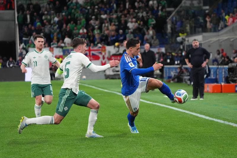 Football. FIFA World Cup Qualifiers. Italy - Northern Ireland. 26.03.2026
