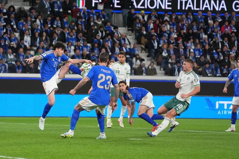 Football. FIFA World Cup Qualifiers. Italy - Northern Ireland. 26.03.2026