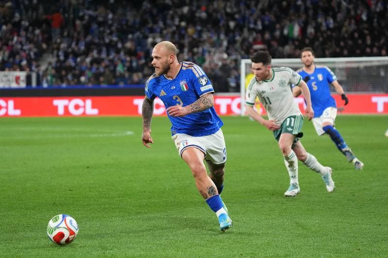 Football. FIFA World Cup Qualifiers. Italy - Northern Ireland. 26.03.2026