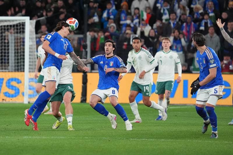 Football. FIFA World Cup Qualifiers. Italy - Northern Ireland. 26.03.2026