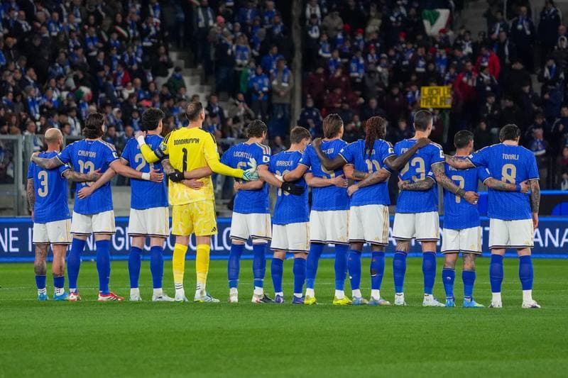 Football. FIFA World Cup Qualifiers. Italy - Northern Ireland. 26.03.2026