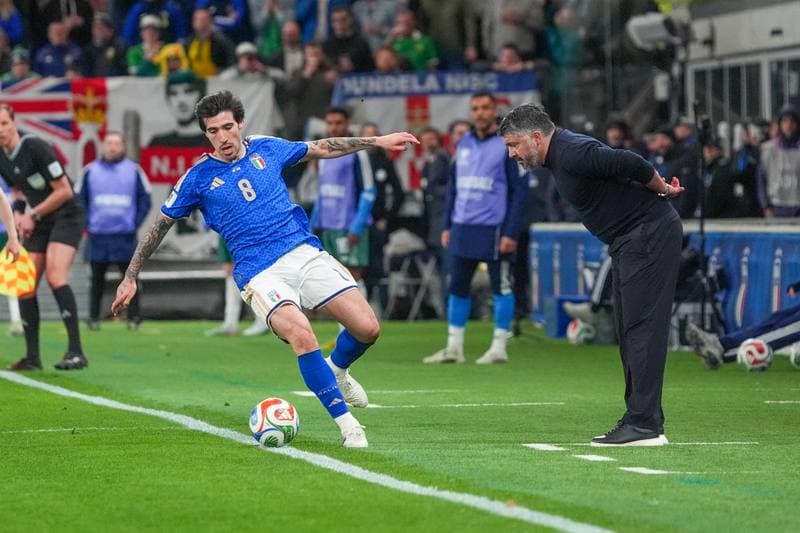Football. FIFA World Cup Qualifiers. Italy - Northern Ireland. 26.03.2026