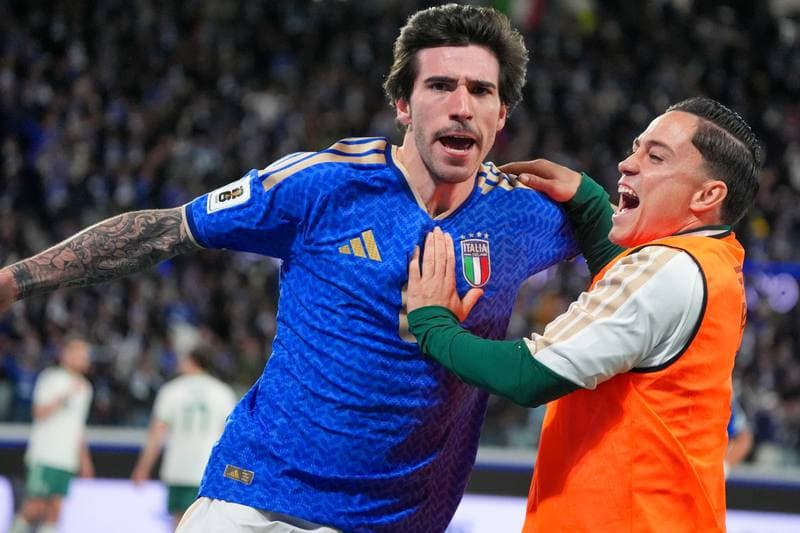 Football. FIFA World Cup Qualifiers. Italy - Northern Ireland. 26.03.2026