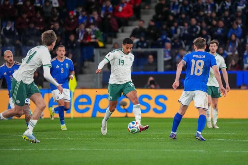 Football. FIFA World Cup Qualifiers. Italy - Northern Ireland. 26.03.2026
