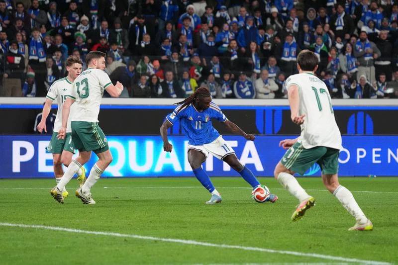 Football. FIFA World Cup Qualifiers. Italy - Northern Ireland. 26.03.2026