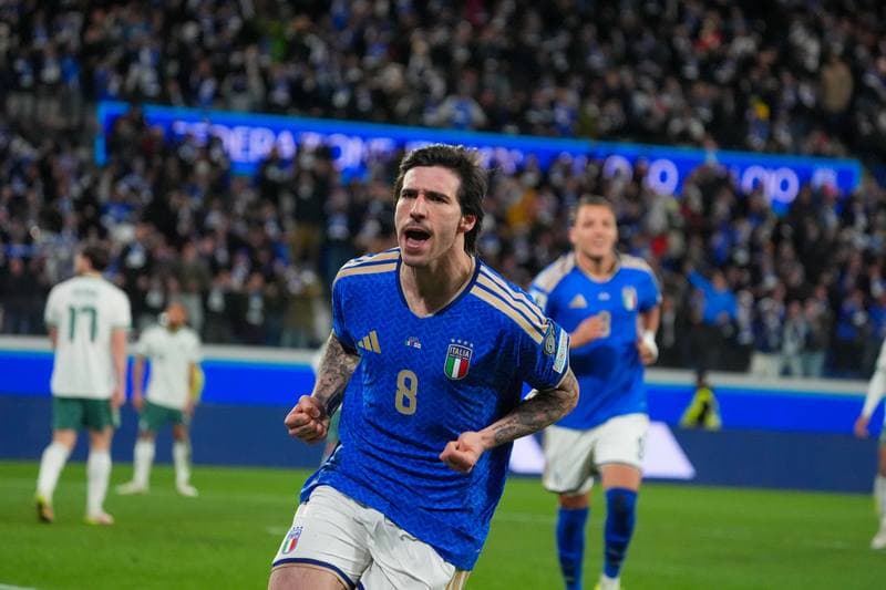 Football. FIFA World Cup Qualifiers. Italy - Northern Ireland. 26.03.2026