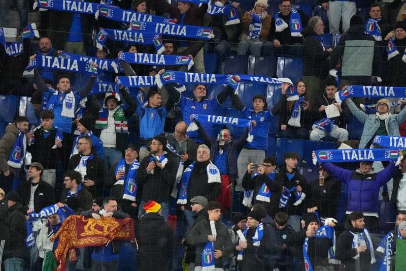 Football. FIFA World Cup Qualifiers. Italy - Northern Ireland. 26.03.2026