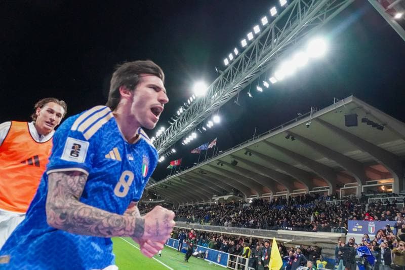 Football. FIFA World Cup Qualifiers. Italy - Northern Ireland. 26.03.2026
