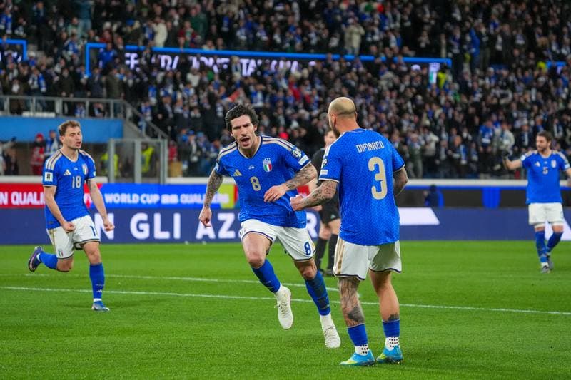 Football. FIFA World Cup Qualifiers. Italy - Northern Ireland. 26.03.2026