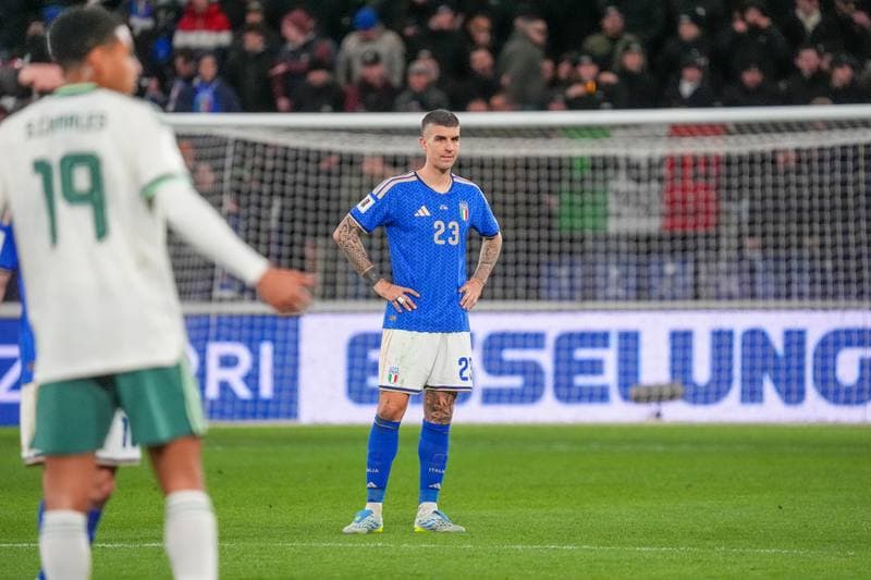 Football. FIFA World Cup Qualifiers. Italy - Northern Ireland. 26.03.2026