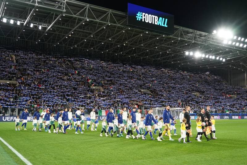 Football. FIFA World Cup Qualifiers. Italy - Northern Ireland. 26.03.2026