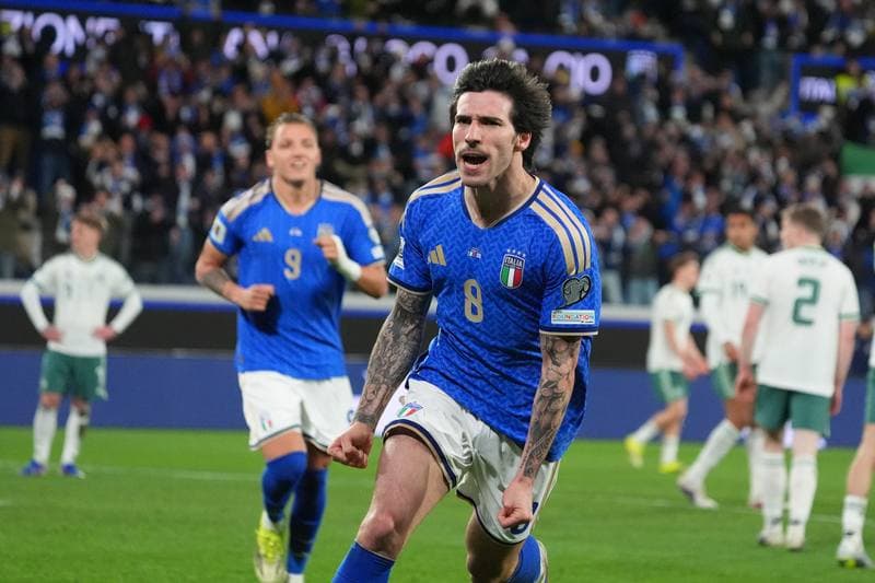 Football. FIFA World Cup Qualifiers. Italy - Northern Ireland. 26.03.2026