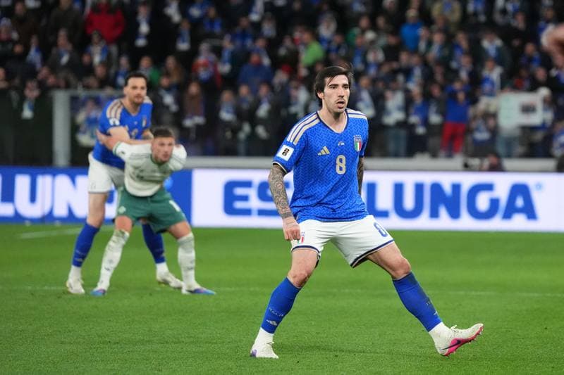 Football. FIFA World Cup Qualifiers. Italy - Northern Ireland. 26.03.2026