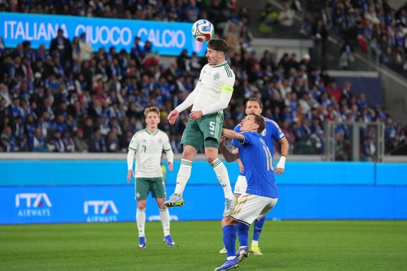 Football. FIFA World Cup Qualifiers. Italy - Northern Ireland. 26.03.2026