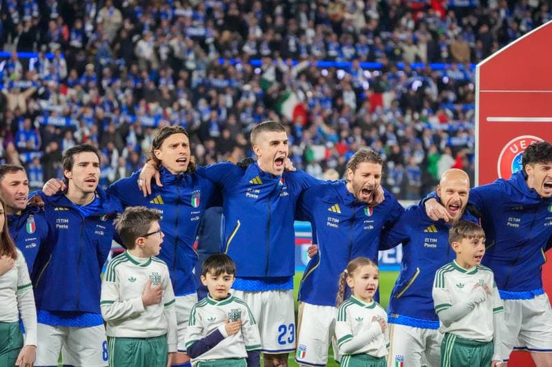 Football. FIFA World Cup Qualifiers. Italy - Northern Ireland. 26.03.2026