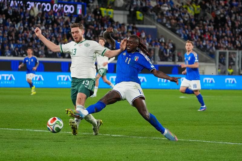 Football. FIFA World Cup Qualifiers. Italy - Northern Ireland. 26.03.2026