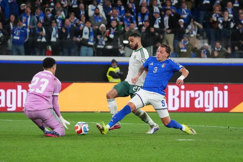Football. FIFA World Cup Qualifiers. Italy - Northern Ireland. 26.03.2026