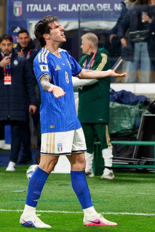 Football. FIFA World Cup Qualifiers. Italy - Northern Ireland. 26.03.2026