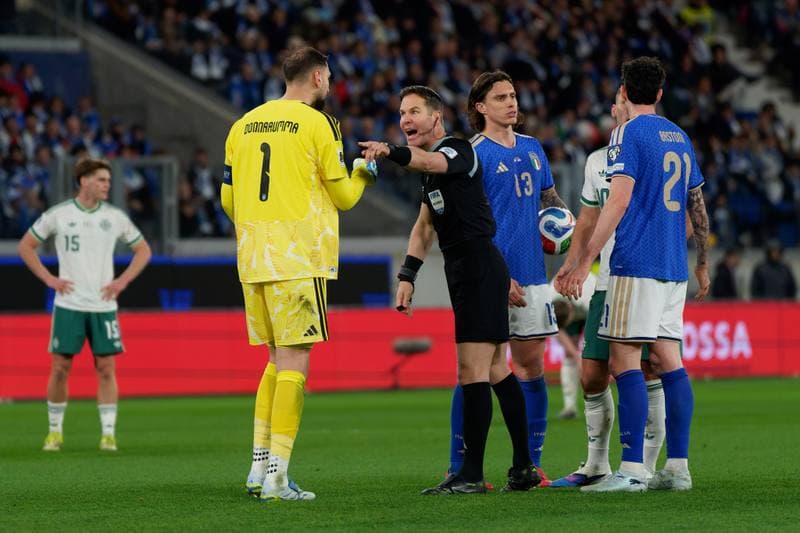 Football. FIFA World Cup Qualifiers. Italy - Northern Ireland. 26.03.2026
