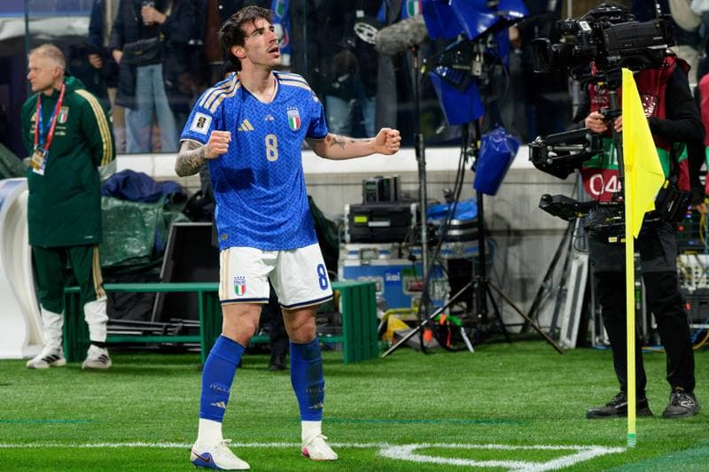Football. FIFA World Cup Qualifiers. Italy - Northern Ireland. 26.03.2026