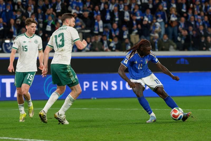 Football. FIFA World Cup Qualifiers. Italy - Northern Ireland. 26.03.2026