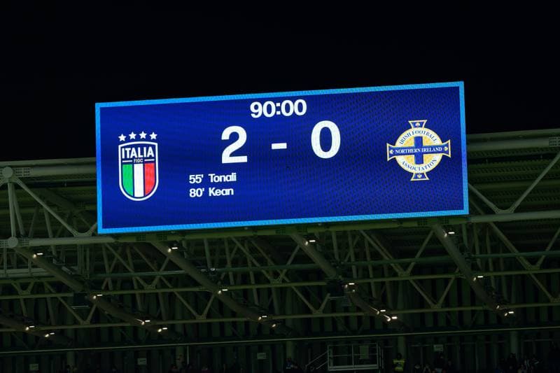 Football. FIFA World Cup Qualifiers. Italy - Northern Ireland. 26.03.2026