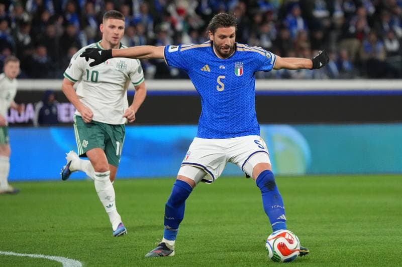 Football. FIFA World Cup Qualifiers. Italy - Northern Ireland. 26.03.2026