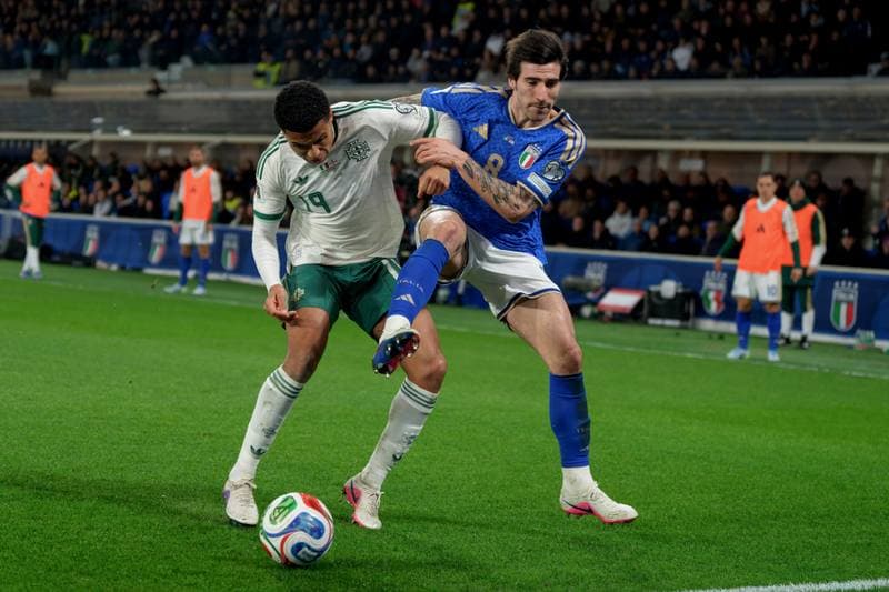 Football. FIFA World Cup Qualifiers. Italy - Northern Ireland. 26.03.2026