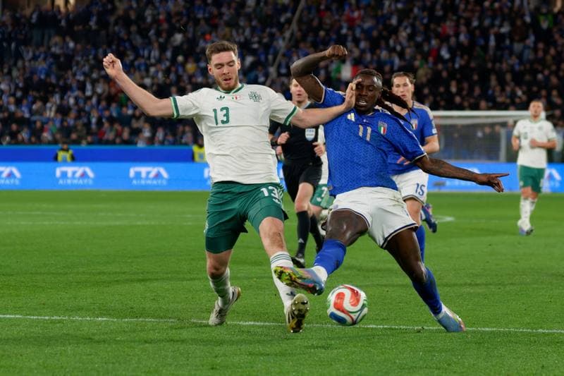 Football. FIFA World Cup Qualifiers. Italy - Northern Ireland. 26.03.2026