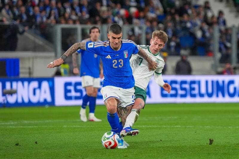 Football. FIFA World Cup Qualifiers. Italy - Northern Ireland. 26.03.2026