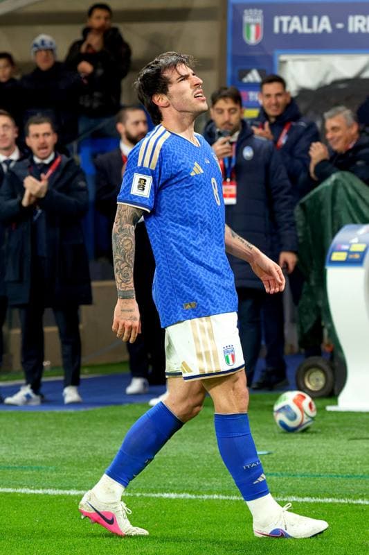 Football. FIFA World Cup Qualifiers. Italy - Northern Ireland. 26.03.2026