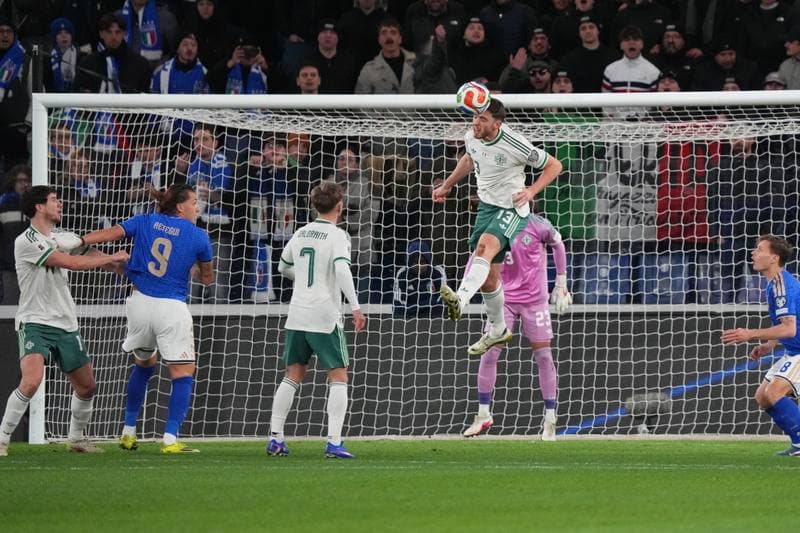 Football. FIFA World Cup Qualifiers. Italy - Northern Ireland. 26.03.2026