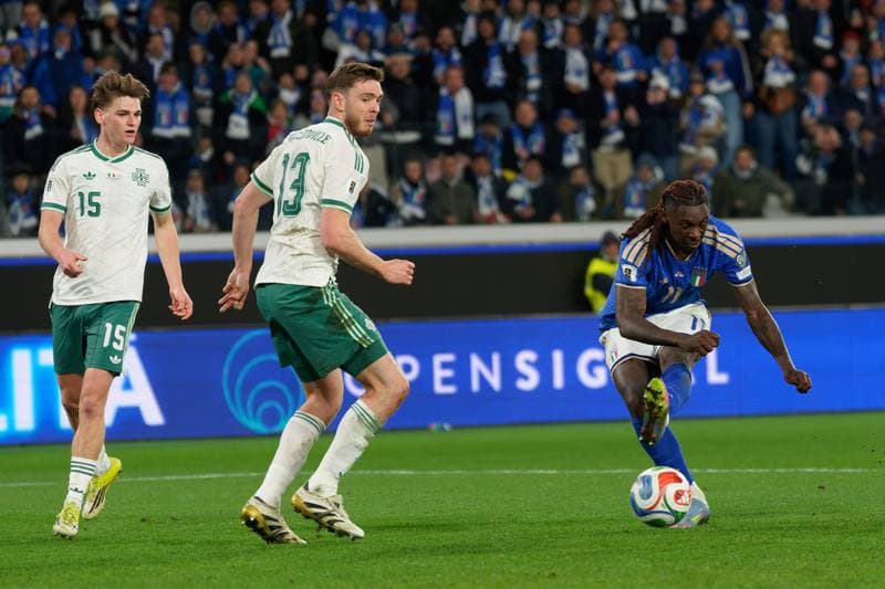 Football. FIFA World Cup Qualifiers. Italy - Northern Ireland. 26.03.2026