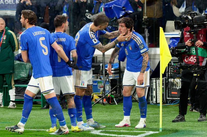Football. FIFA World Cup Qualifiers. Italy - Northern Ireland. 26.03.2026