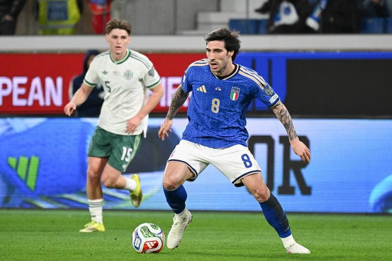 Football. FIFA World Cup Qualifiers. Italy - Northern Ireland. 26.03.2026