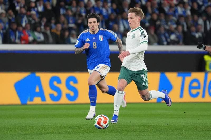 Football. FIFA World Cup Qualifiers. Italy - Northern Ireland. 26.03.2026