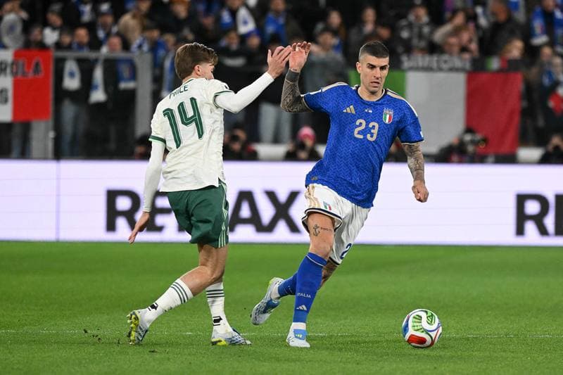 Football. FIFA World Cup Qualifiers. Italy - Northern Ireland. 26.03.2026