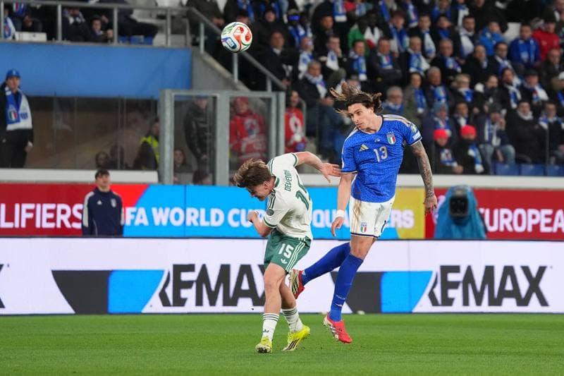 Football. FIFA World Cup Qualifiers. Italy - Northern Ireland. 26.03.2026