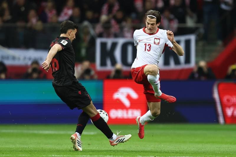 Football. FIFA World Cup Qualifiers. Poland - Albania. 26.03.2026