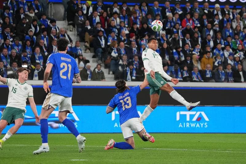 Football. FIFA World Cup Qualifiers. Italy - Northern Ireland. 26.03.2026