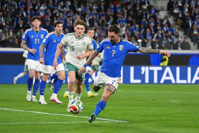Football. FIFA World Cup Qualifiers. Italy - Northern Ireland. 26.03.2026