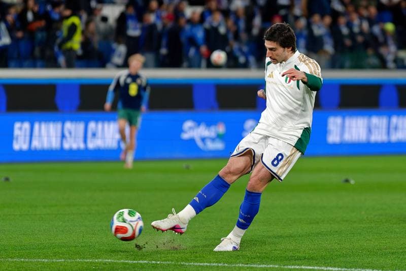 Football. FIFA World Cup Qualifiers. Italy - Northern Ireland. 26.03.2026