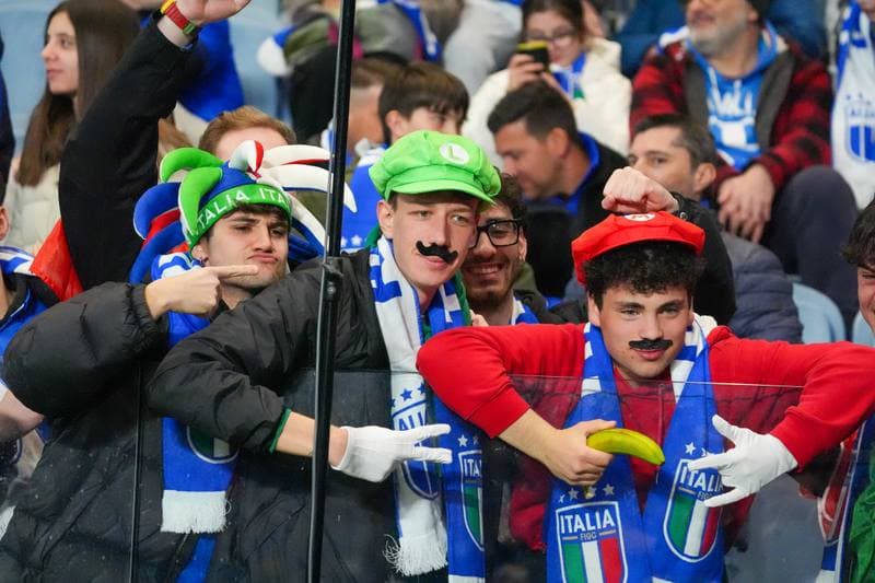 Football. FIFA World Cup Qualifiers. Italy - Northern Ireland. 26.03.2026