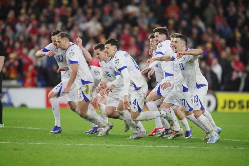 Football. FIFA World Cup Qualifiers. Wales - Bosnia & Herzegovina. 26.03.2026