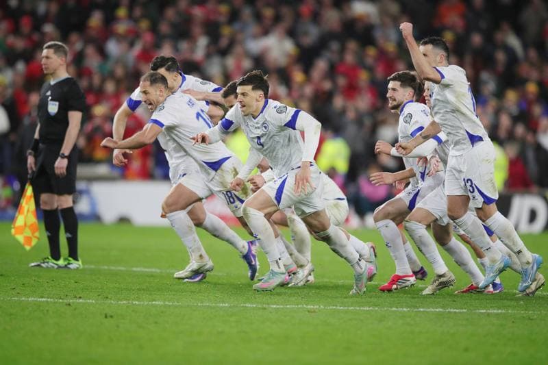 Football. FIFA World Cup Qualifiers. Wales - Bosnia & Herzegovina. 26.03.2026